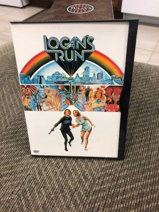 Logans Run (dvd,  2000) Michael York Rare