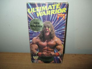 Wwf Ultimate Warrior Vhs Coliseum Video Wwe - Rare - Fast
