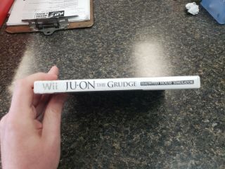 Ju - On: The Grudge (nintendo Wii,  2009) And Complete Rare