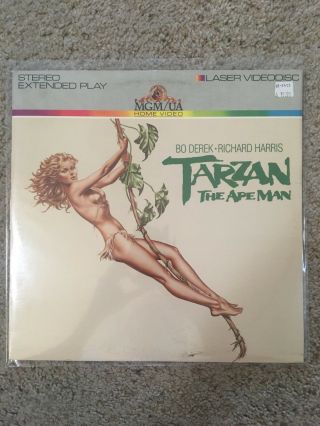 Tarzan The Ape Man Laserdisc - Bo Derek - Rare
