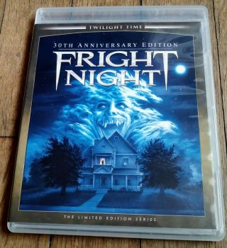 Fright Night Blu Ray - Twilight Time (rare Oop Limited) 30th Anniversary Edition
