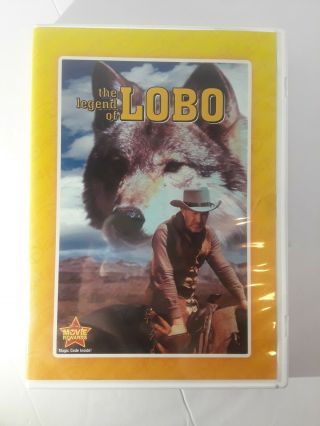 The Legend Of Lobo (disney Movie Club Dvd,  2008) Very Rare