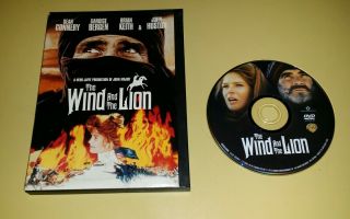 The Wind And The Lion Dvd Sean Connery Rare Oop