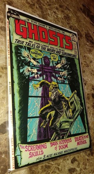 1971 Dc Ghosts Issue 3 Comic Book Bag/board Rare Horror Collectible Vintage