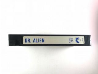 Dr.  Alien 1989 VHS Judy Landers Bill Jacoby Phantom Video RARE Comedy HTF Scifi 4