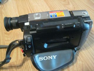 Rare Sony CCD - TRV615 Hi8 8mm X RAY Camcorder VCR Recorder NTSC.  MADE IN JAPAN. 4