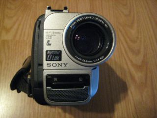 Rare Sony CCD - TRV615 Hi8 8mm X RAY Camcorder VCR Recorder NTSC.  MADE IN JAPAN. 5