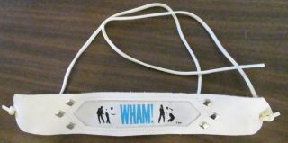 Wham George Michael Studded And Printed Leather Choker Vintage 1984 Rare