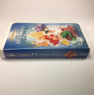 The Little Mermaid Rare Banned Cover VHS Disney Black Diamond Classics 3