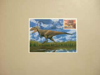 Dinosaur Maxi Card.  Rare
