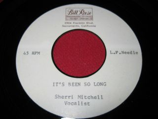 Mega Rare Metal Acetate Country 45 Sherri Mitchell - It 