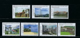 2016 - 17 Panama Stamps Tourism Iii Complete Set Rare Only 10k Were Made Read Mnh