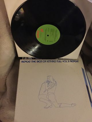 Jethro Tull Repeat The Best Of Vol.  2 Lp Vinyl Rare " Green Label " 1960’s Artist