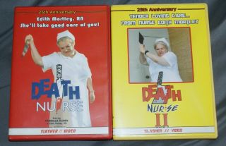 Death Nurse Death Nurse 2 (dvd,  2015) Horror Rare Slasher Video Gore B - Movie