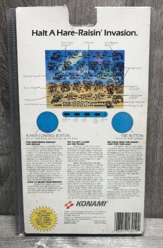 Bucky O ' Hare Konami NES Tiger Electronic Electronics LCD Light Blue RARE 2