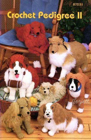 Crochet Pedigree Ii 7 Dog Breeds,  Annie 