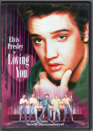 Loving You (1957) Elvis Presley Movie Lizabeth Scott 1999 R1 Trimark Dvd Rare