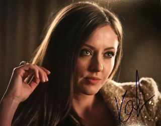 Katharine Isabelle Hand Signed 8x10 Photo Horror Actress Hot Sexy Rare Authentic