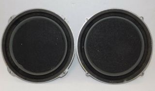 Rare Vtg 1968 Matched Pair Wharfedale 12 " Woofers W90 Speakers