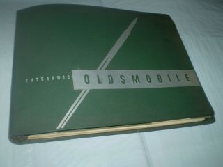 1950 Oldsmobile Futuramic Features Dealer Album Rare 89 Pages