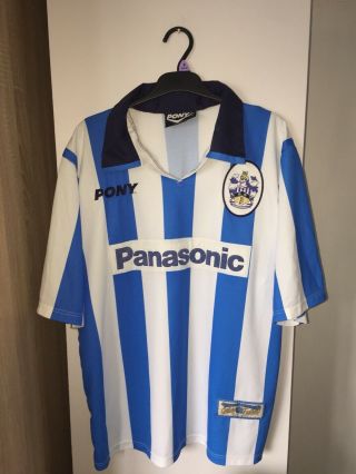 Vintage Rare 1997/99 Huddersfield Town Football Shirt Pony - Xxl
