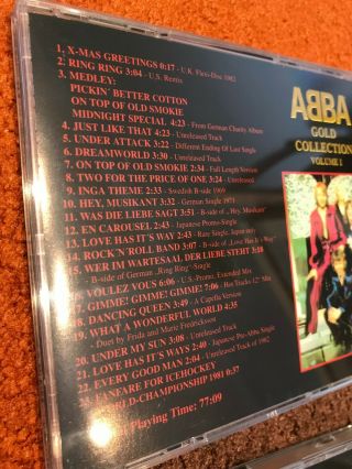 ABBA CDs RARE STUDIO AND LIVE RECORDINGS CD 6