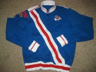 Fresno State Bulldogs Team Marching Band Jacket Jersey 34 College Vintage Rare