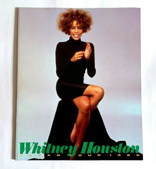 Whitney Houston 1986 Japan Concert Tour Program Book Rare Htf