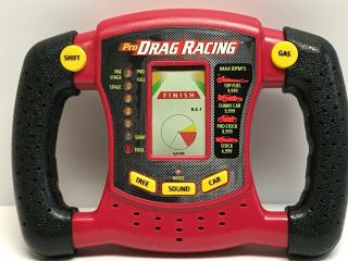 Hasbro Pro Drag Racing Hand Held Game Vintage Nhra Toy 1997 Rare
