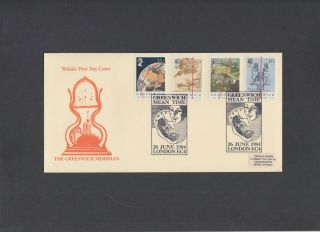 1984 Greenwich Veldale First Day Cover.  Rarely Seen.