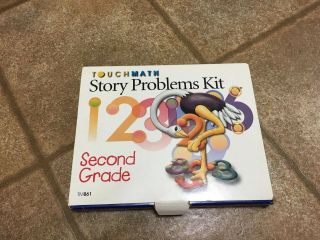 Touchmath Story Problems Kit Second Grade Tm861 Innovative Learning 1999 Rare