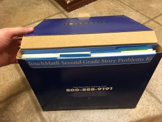 Touchmath story problems kit second grade tm861 innovative learning 1999 RARE 2