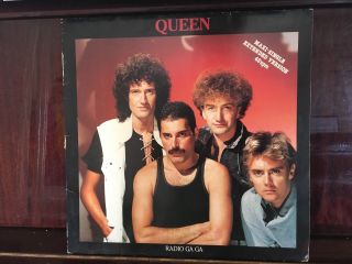 Queen - Radio Ga - Ga 12 " Maxi Single Extended Ex Rare