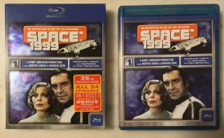 Space: 1999 Season 1 One (blu - Ray,  2010) With Slipcover; 7 Discs; Rare; Oop