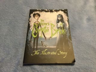 Tim Burton’s Corpse Bride The Illustrated Story Book Rare
