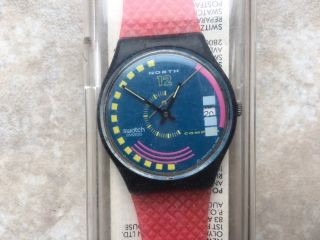 1989 Swatch - Not Working/as Is/for Parts - Rare 1989 Swatch Complete North 12