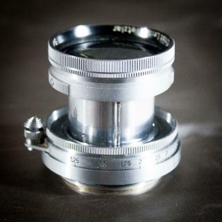 Leica 50mm (5cm) F2 Summitar - Sn 662531 (1948 Rare Italian,  No A.  M) - Defect