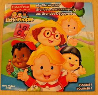 Fisher Price: Little People,  Big Discoveries Volume 1 (very Rare Dvd) Promo Disc