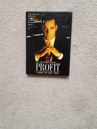 Profit - The Complete Series (dvd,  2005,  3 - Disc Set) Oop,  Very Rare,  Xlnt Cond