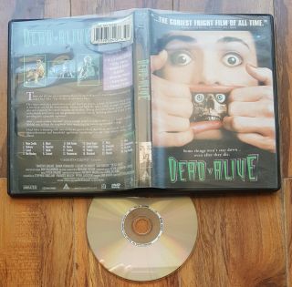 /891\ Dead Alive Dvd From Lionsgate (peter Jackson,  Braindead) Rare & Oop