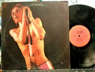 Iggy Pop & The Stooges - Raw Power 1973 Lp Columbia 1st Press Kc 32111 Very Rare