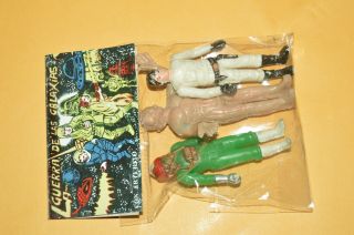 Ultra Rare Toy Mexican Pack 3 Figures Bootleg Star Wars Action Figures Xx