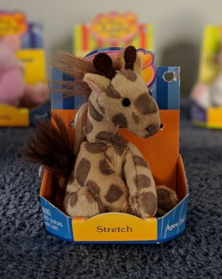 Only Hearts Pets “stretch” Giraffe Mini Animal Jungle Rare Euc