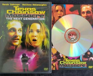 The Texas Chainsaw Massacre: The Next Generation (dvd,  2003) Rare Oop Guaranteed