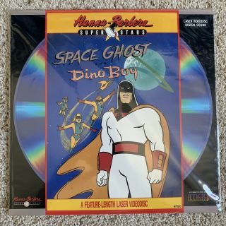 Space Ghost And Dino Boy Laserdisc - Very Rare Cartoon Animation
