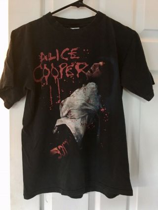 Alice Cooper Rare 2006 Tour Shirt Size Small Straight Jacket