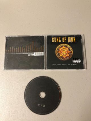 Sunz Of Man The Last Shall Be First 1998 Cd Rare Oop 90s Wu - Tang Affiliate Rap