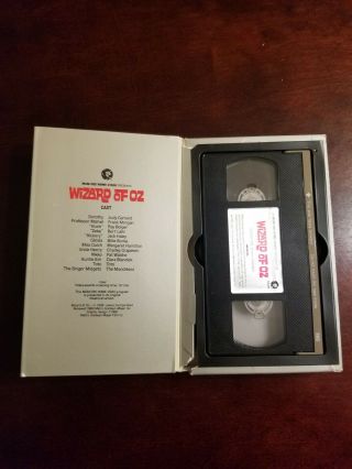 The Wizard of Oz VHS 1983 MGM Big Box Judy Garland VERY RARE 3
