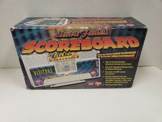 Rare Electric Football Scoreboard Accessory Boxed Miggle Tudor Nfl