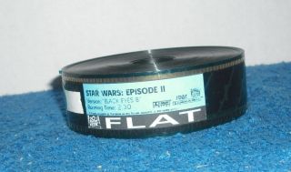Rare Star Wars Episode Ii Attack Of Clones 35mm Scope Trailer Black Eyes B 2:30
